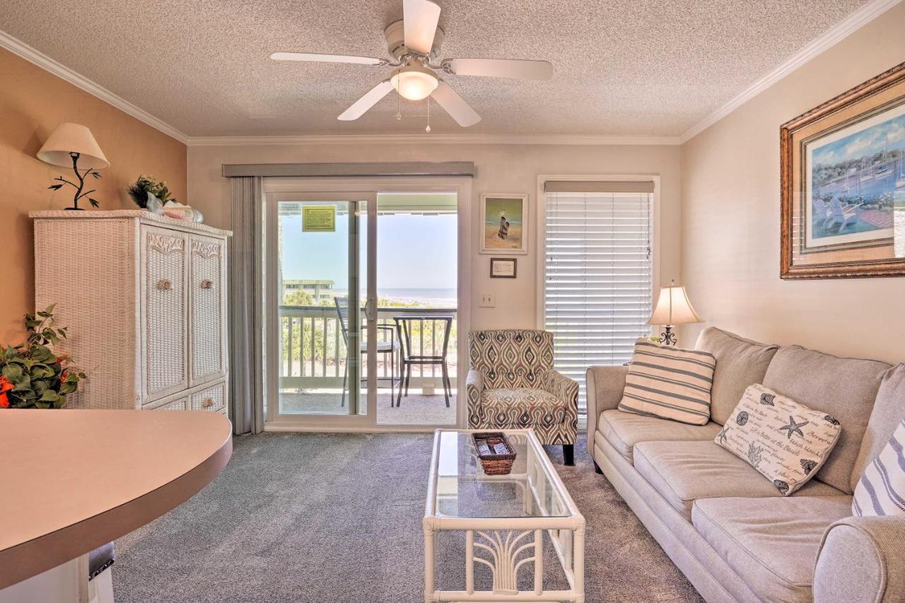 Isle Of Palms Beachfront Condo With Balcony And Pool! Exteriör bild