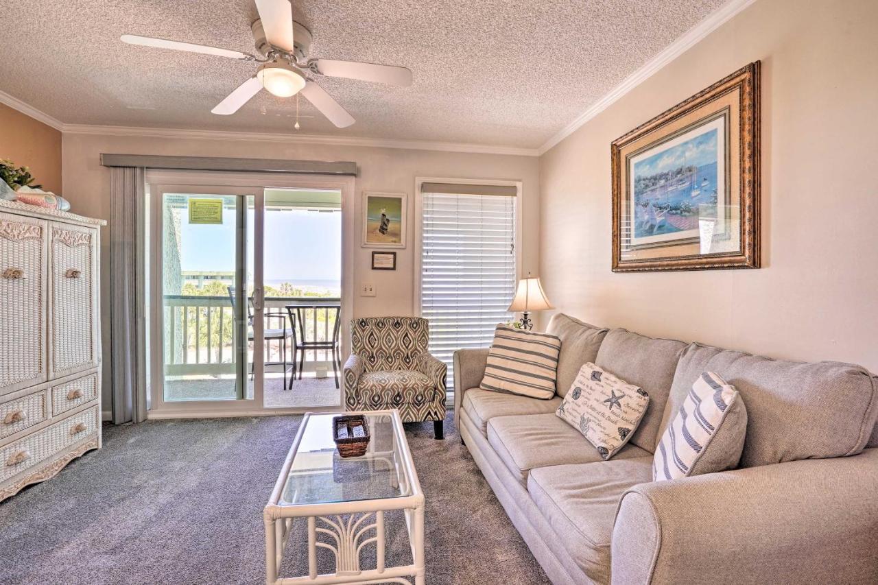 Isle Of Palms Beachfront Condo With Balcony And Pool! Exteriör bild