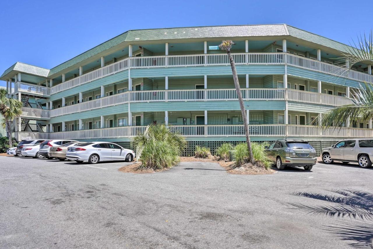 Isle Of Palms Beachfront Condo With Balcony And Pool! Exteriör bild
