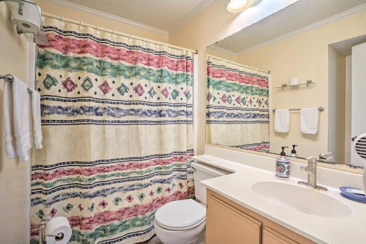 Isle Of Palms Beachfront Condo With Balcony And Pool! Exteriör bild